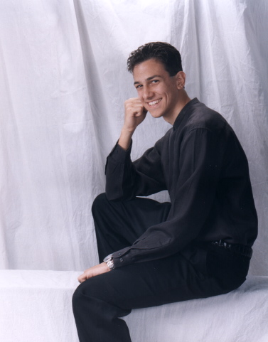 My high school senior picture, taken in 2001